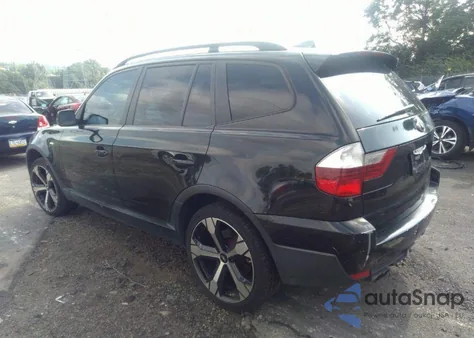 2008 BMW X3 3.0Si from USA, damaged, VIN WBXPC93428WJ16904